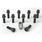 H&R Wielboutenset konisch M14x1.25 - Lengte 28mm - Zwart - 1, Auto-onderdelen, Verzenden, Nieuw