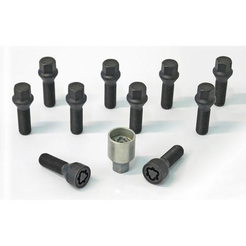 H&R Wielboutenset konisch M14x1.25 - Lengte 28mm - Zwart - 1, Auto-onderdelen, Ophanging en Onderstel, Nieuw, Verzenden