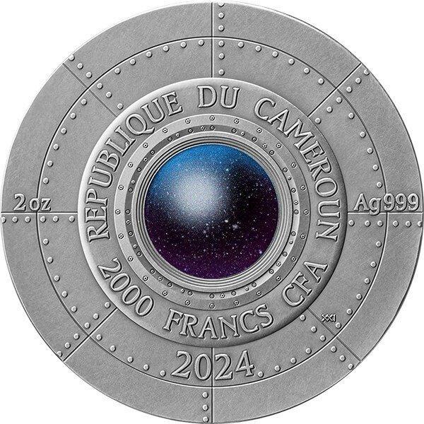 Kameroen. 2000 Francs 2024 Roswell UFO - Incident, Postzegels en Munten, Munten | Europa | Niet-Euromunten
