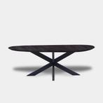 Tafel organisch eikenhout  Matrix XL  230x105, Huis en Inrichting, Tafels | Eettafels, Nieuw