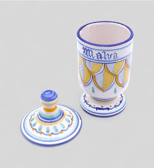 Deruta Ceramiche Made in Italy - dekselvaas - Collezione, Antiek en Kunst, Antiek | Wandborden en Tegels