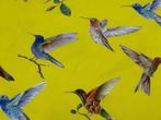 Katoenen meubelstof voor bekleding Colibrì op zonnig geel -
