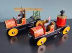 Fischer  - Blikken speelgoed Brandweer Auto Set - 1900-1910, Antiek en Kunst