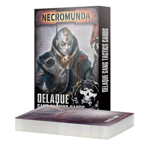 Necromunda Delaque Gang Tactics Cards second edition, Hobby & Loisirs créatifs, Wargaming, Enlèvement ou Envoi