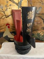 Vaas - Hout - Japan - Meiji periode (1868-1912) (Zonder, Antiek en Kunst