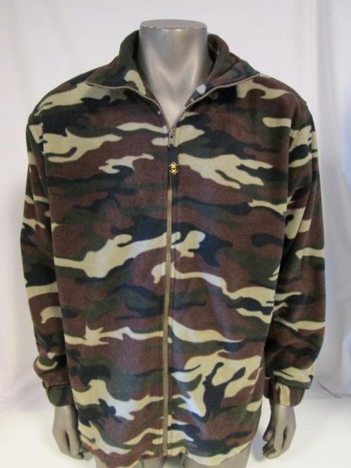 Camouflage fleece vest (Jassen, Kleding), Vêtements | Hommes, Vestes | Hiver, Envoi