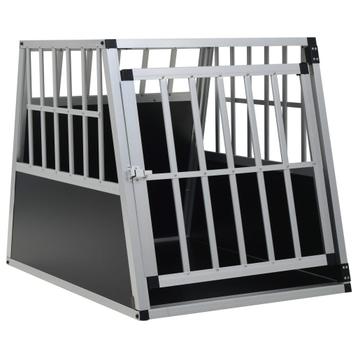 vidaXL Hondenbench met enkele deur 65x91x69,5 cm beschikbaar voor biedingen