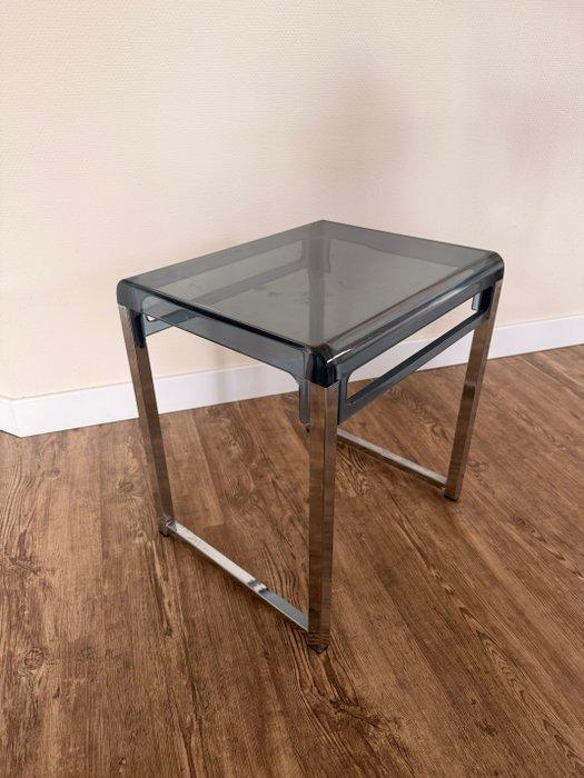 Prisunic - Marc Berthier - Table dappoint - Métal,, Antiek en Kunst, Antiek | Meubels | Stoelen en Sofa's