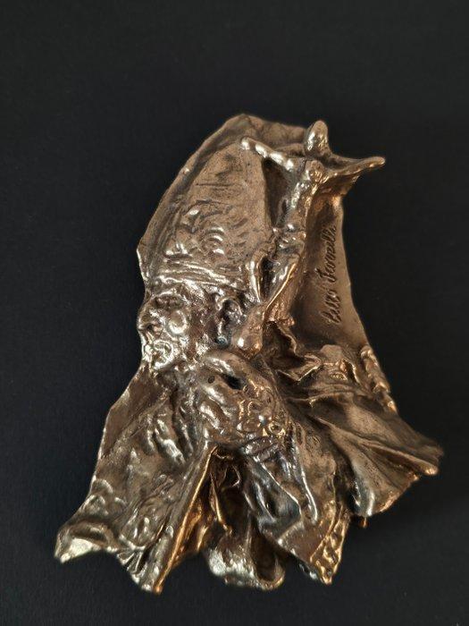 Lello Scorzelli (1921-1997) - sculptuur, Busto di Papa Paolo, Antiquités & Art, Antiquités | Livres & Manuscrits
