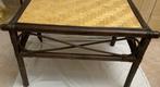 Tafel - Hout, Rattan - Houten rieten tafel