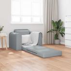 vidaXL Vouwsofa Bed Lichtgrijs 98 x 71 x 83 cm Stof, Huis en Inrichting, Zetels | Zetels, Verzenden, Nieuw
