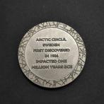 Muonionalusta meteoriet Moneta Acciaio - Hoogte: 4 cm -, Verzamelen