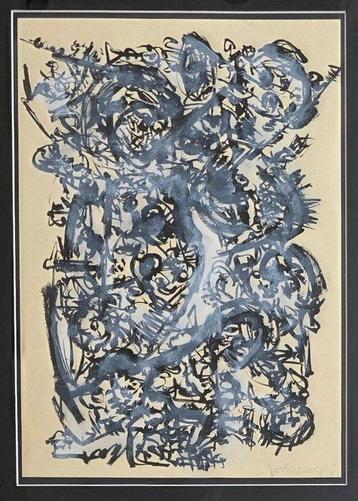 Theo Wolvecamp (1925-1992) - Abstracte Compositie