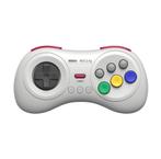 8BitDo M30 2.4G Wireless Pad-Wit (Sega Mega Drive) NIEUW, Games en Spelcomputers, Ophalen of Verzenden, Nieuw