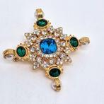 Kenneth Jay Lane - Plaqué or - Broche - croix maltaise