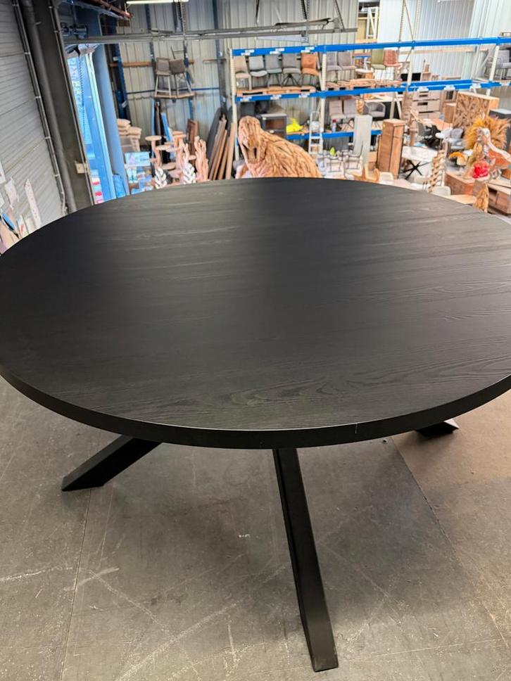 Canon eettafel rond, kleur noir, Maison & Meubles, Tables | Tables à manger