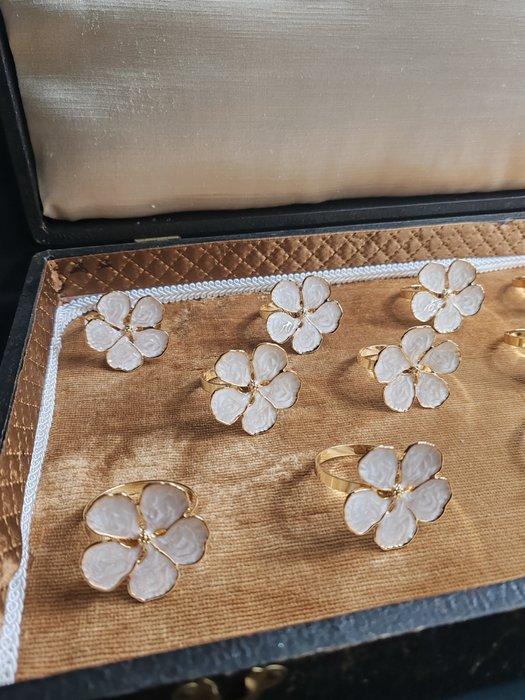 Servetring (12) - Metaal, Antiek en Kunst, Antiek | Meubels | Tafels