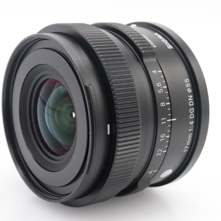 Sigma 17mm F/4 DG DN Contemporary L-mount | Tweedehands, Audio, Tv en Foto, Foto | Lenzen en Objectieven, Zo goed als nieuw, Verzenden