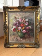 Jean-Jacques Foulon (1923-1980) - Bloemstilleven, Antiek en Kunst