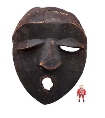 Mask - Lega - Congo - Bois sculpté, pigments (Sans Prix de