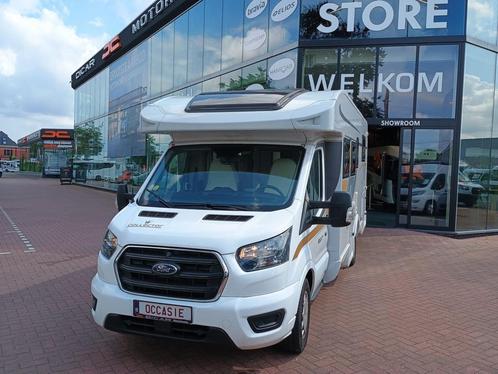 CI/Magis 66 xt automaat op Ford, hef- en centraal bed 73246, Caravans en Kamperen, Mobilhomes, Automaat, Treinzit, Diesel, tot en met 4