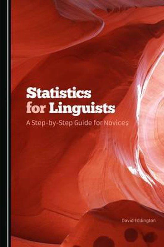 Statistics for Linguists 9781443876384 David Eddington, Boeken, Taal | Engels, Gelezen, Verzenden