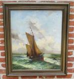 Jean Jacques Foulon (1923-1980 ) - Zeilboot op zee, Antiek en Kunst
