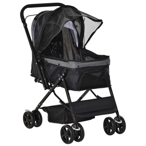 TRUUSK Hondenbuggy en Kattenbuggy - Oxford Zwart - Voor Klei, Dieren en Toebehoren, Honden-accessoires, Verzenden