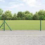 vidaXL Hekpaal. Groen 50 x 0,5 m (13 mm gaas) Staal en PVC, Tuin en Terras, Verzenden, Nieuw