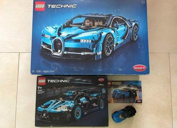 Lego Set - Technic - Bugatti Chiron (42083)+Bugatti Bolide, Kinderen en Baby's, Speelgoed | Duplo en Lego, Nieuw