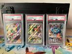 Pokémon - 3 Graded card - Bulbasaur, Charmander, Squirtle -, Nieuw