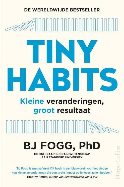 Tiny habits 9789402714074 BJ Fogg, Boeken, Overige Boeken, Gelezen, Verzenden