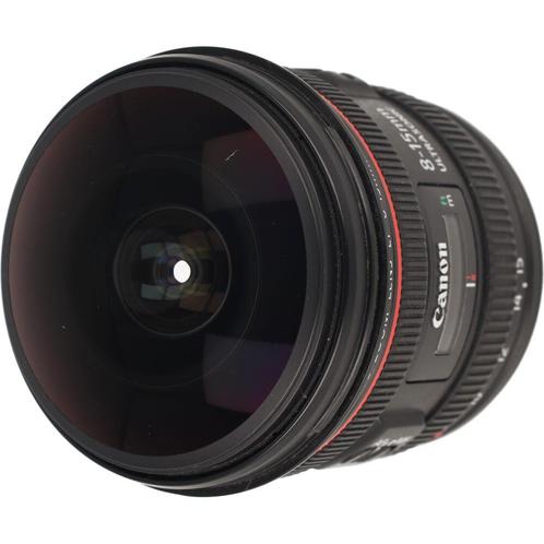 Canon EF 8-15mm F/4 L USM Fisheye occasion (incl. BTW), TV, Hi-fi & Vidéo, Photo | Lentilles & Objectifs, Envoi