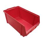 Magazijnbak 350x200x170mm stapelbaar kunststof gebruikt, Doe-het-zelf en Bouw, Ophalen of Verzenden, Nieuw