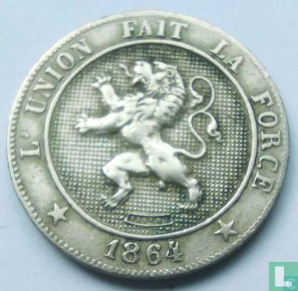 België 5 centimes 1864, Postzegels en Munten, Munten | België, Losse munt, Verzenden