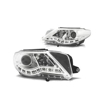 Phares Pour Volkswagen Vw Passat Cc 08-12 Daylight Fond Chro, Verzenden