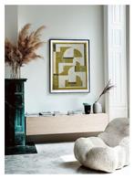 Ronald Hunter - Grid natural green B2