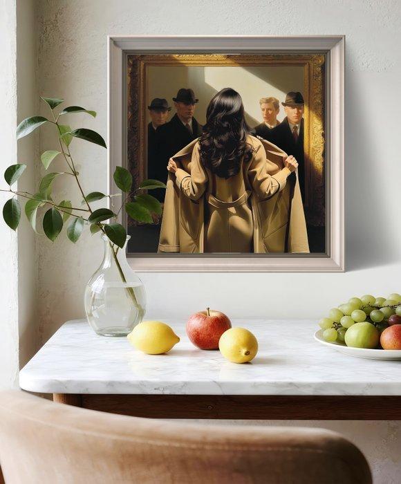 Le Yack - Unveiled Gaze - Hand signed, Antiek en Kunst, Antiek | Overige Antiek