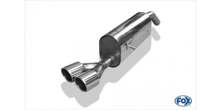 FOX Peugeot 207 SW RC einddemper eenzijdig - 2x90 type 16, Auto-onderdelen, Uitlaatsystemen, Nieuw, Verzenden