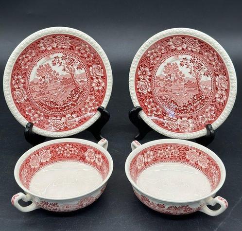 Villeroy & Boch – Rusticana Suppentassen-Set im klassischen, Antiek en Kunst, Antiek | Meubels | Tafels
