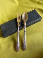 Saladebestek - .950 zilver - 1900-1910, Antiek en Kunst