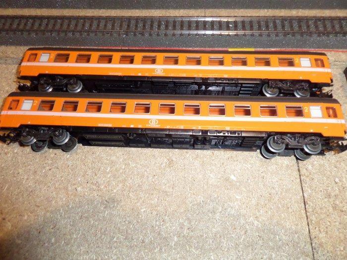 Märklin H0 - Wagon de passagers pour trains miniatures (4) -, Hobby en Vrije tijd, Modeltreinen | H0