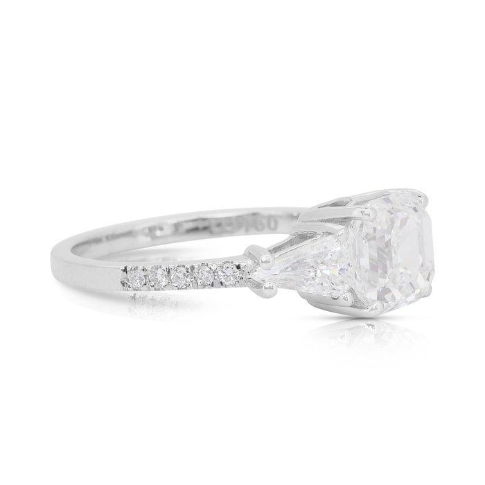 Ring - 18 karaat Witgoud - 2.70ct. tw. Diamant (Natuurlijk), Bijoux, Sacs & Beauté, Bagues