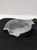 Lalique - René Lalique - Beeldje - Quaglia - Kristal, Antiquités & Art, Antiquités | Verre & Cristal