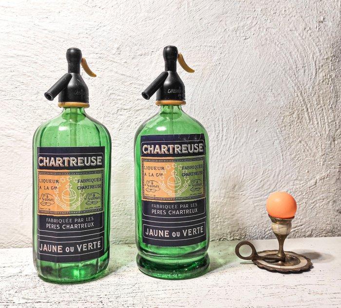 Sifon - Chartreuse, Antiek en Kunst, Antiek | Keukengerei