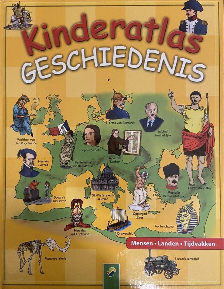 Kinderatlas Geschiedenis 4007148013134 Elisabeth Blakert, Boeken, Schoolboeken, Zo goed als nieuw, Verzenden