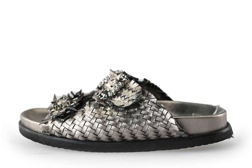 Inuovo Slippers in maat 40 Zilver | 5% extra korting, Kleding | Dames, Schoenen, Overige kleuren, Gedragen, Slippers, Verzenden