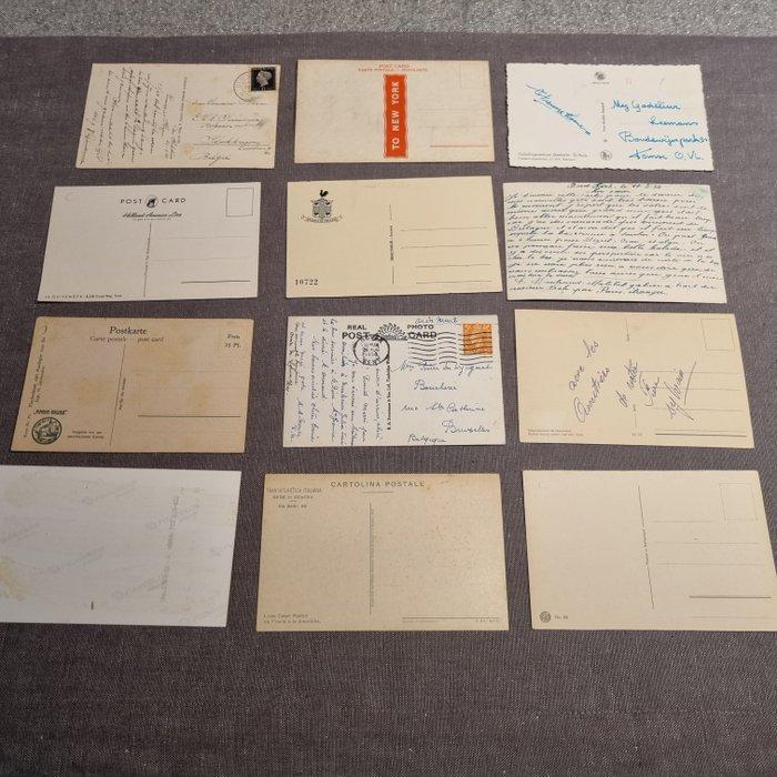 België, Nederland - Fantasie - Bier - Brouwerijen / Boten -, Verzamelen, Postkaarten | Buitenland