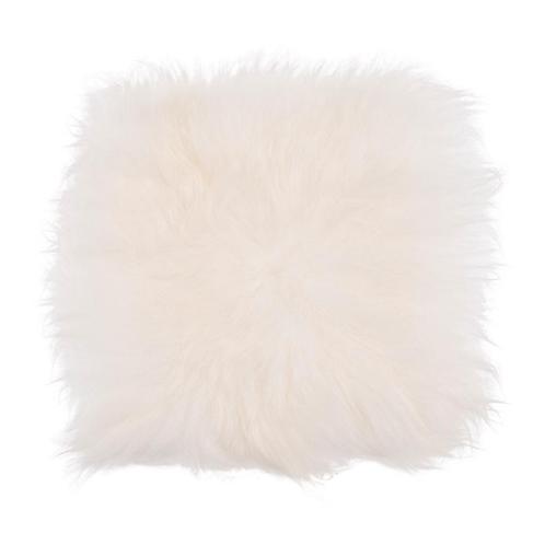 IJslandse Stoelpad langharig | Heima Living, Huis en Inrichting, Woonaccessoires | Kussens, Wit, Nieuw, Verzenden