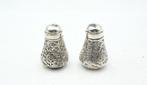 Peper- en zoutstel - .750 zilver, .900 zilver